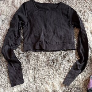 Ebb to Street Long Sleeve Crop Top